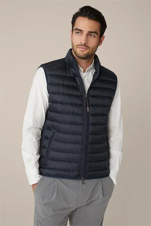 Windsor Daunen-Steppweste Sotto in Navy