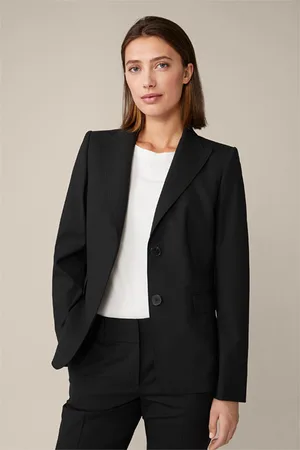 Windsor Schurwoll-Stretch-Blazer in