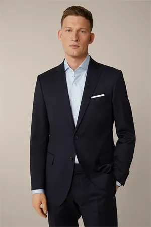 Windsor Schurwoll-Baukasten-Sakko Sera in Navy