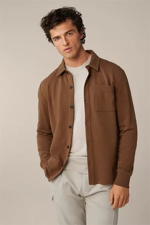 Windsor Herren Taschen - Sweat-Shirtjacket-Smilo mit Brusttasche in