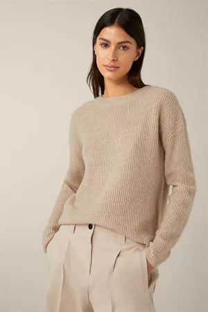 Windsor Damen Pullover - Wollmix-Pullover mit Seide und Cashmere in