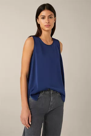 Windsor Damen Blusen - Crêpe-Blusen-Top in