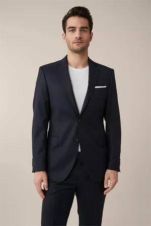 Windsor Herren Blazer & Sakkos - Schurwoll-Baukasten-Sakko Sera in Marine